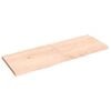 vidaXL Bathroom Countertop 55.1 x 19.7 x (0.8-1.6) " Untreated Solid Wood