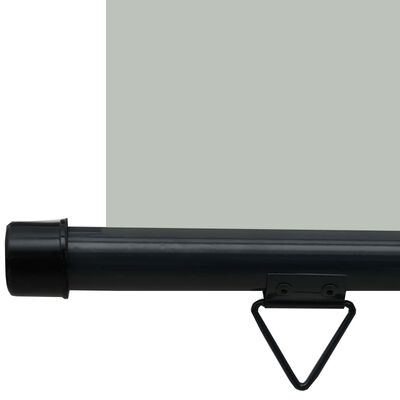 vidaXL Balcony Side Awning 55.1"x98.4" Gray