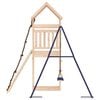 vidaXL Outdoor Playset Natural Pine Solid pine wood and Polypropylene (PP)
