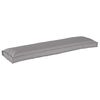 vidaXL Pallet Cushion Set 2 pcs Gray 150 x 40 x 8 cm Oxford Fabric