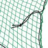 vidaXL Trailer Net with Elastic Rope Green 11.5x8.2' PP