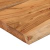 vidaXL Bathroom Countertop Natural wood Solid Acacia wood 55.1x23.6 in