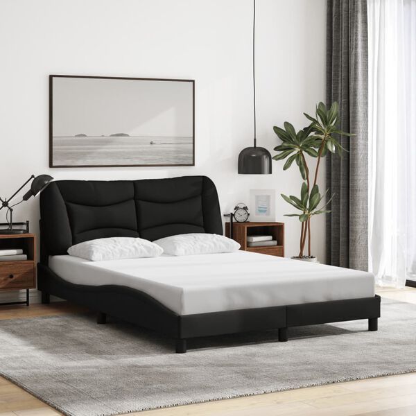 vidaXL Bed Frame Black