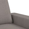 vidaXL Sofa Set Taupe Polyester, Metal, Textilene, Plywood