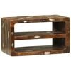 vidaXL TV Cabinet Multicolour 60 x 32 x 36 cm Solid Reclaim wood