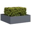 vidaXL Planter Anthracite Cold-rolled steel Large Durable Planter