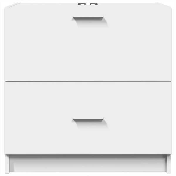 vidaXL Sink Cabinet White Engineered wood Medium Sink Cabinet