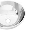 vidaXL Wash Basin 11.0x3.9" Ceramic Silver