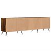 vidaXL TV Cabinet Smoked Oak Engineered Wood Large Stylish TV Cabinet