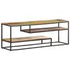 vidaXL TV Cabinet Mixed color Solid reclaimed wood 51.2 x 11.8 x 17.7 in