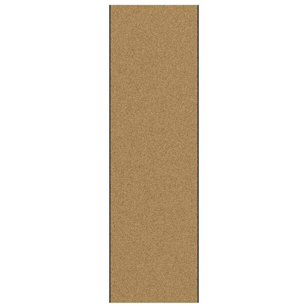 vidaXL Doormat Other Cream and Black 47.2" x 157.5" Polyamide and PVC