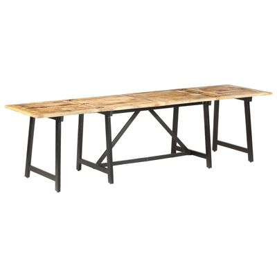 vidaXL Extendable Dining Table 110.2"x31.5"x29.5" Solid Mango Wood