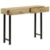 vidaXL Console Table Mango wood brown Solid mango wood Standard