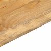vidaXL Table Top Natural Wood Solid Mango Wood Medium Durable