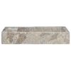 vidaXL Sink Gray 22.8"x15.4"x3.9" Marble