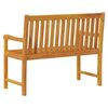 vidaXL Garden Bench Natural Wood Solid Acacia Wood Small Garden Bench