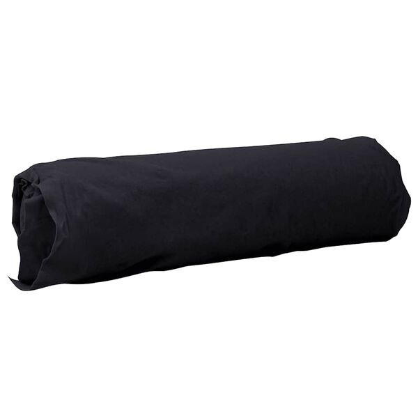 vidaXL Geotextile Membrane Black Polyester Fabric 1 x 32.8 feet Durable