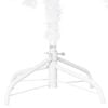 vidaXL Artificial Pre-lit Christmas Tree with Ball Set White 94.5"