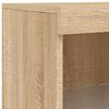 vidaXL Sideboard Sonoma Oak Engineered Wood Large Sideboard