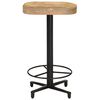 vidaXL Bar Stool Set of 2 Natural wood