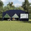 vidaXL Party Tent Blue 236.22 x 157.48 x 104.72 in Polyethylene
