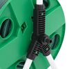 vidaXL Free Standing Green Hose Reel with 98.4 ' Hose PVC