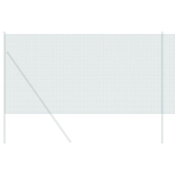 vidaXL Welded Wire Fence Green 1.2 x 50 m