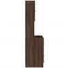 vidaXL Kitchen Cabinet Brown Oak Engineered Wood Tall Kitchen Cabinet