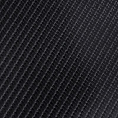 vidaXL Carbon Fiber Vinyl Car Film 4D Black 59.8"x78.7"