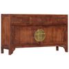 vidaXL Sideboard Brown Solid Acacia Wood Large Sideboard Rectangular
