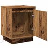 vidaXL Bedside Cabinet Old Wood 15.35 x 13.58 x 19.69 in