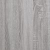 vidaXL Bathroom Cabinet Grey sonoma Engineered wood Tall and narrow