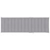 vidaXL Sun Lounger Grey Solid acacia wood Standard Foldable