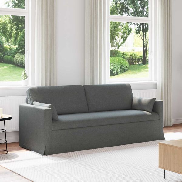 vidaXL Sofa Dark Grey