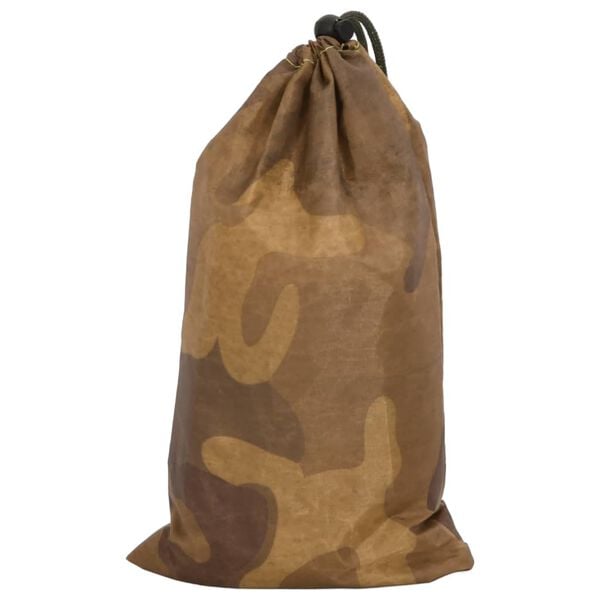 vidaXL Camouflage Net with Storage Bag 122.8x55.1" Sand