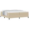 vidaXL Bed Frame Grey Green 78.7“ x 78.7” Corduroy fabric