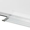 vidaXL Magnetic Dry-erase Whiteboard White 27.6x19.7" Steel