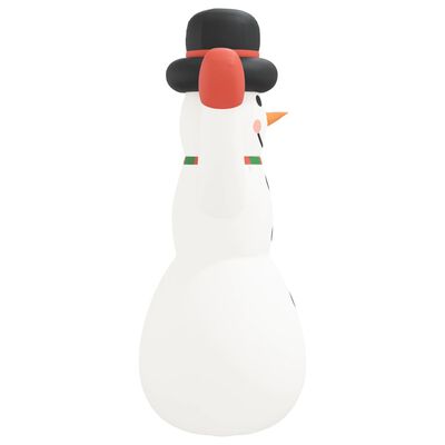 vidaXL Christmas Inflatable Snowman with LEDs 393.7"