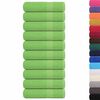 vidaXL Bath Towel Set of 10 Apple Green 100% Cotton 39.4 x 59.1 in