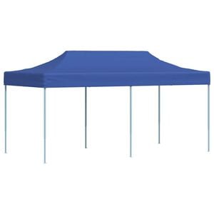 vidaXL Marquee Blue Oxford fabric, Powder-coated steel 10x20 ft Foldable