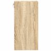 vidaXL Hanging Cabinet Sonoma Oak Engineered wood Small Hanging Cabinet