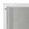 vidaXL Insect Screen White frame, Black mesh Aluminum frame, Fiberglass mesh