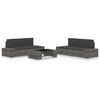 vidaXL Garden Lounge Set Grey and anthracite