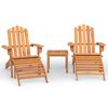 vidaXL Garden Lounge Set Natural wood Solid acacia wood Standard