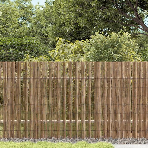 vidaXL Garden Fence 236.2"x31.5" Reed