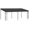vidaXL Gazebo Anthracite Powder-coated steel, 100% polyester Large