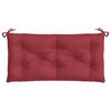 vidaXL Garden Bench Cushion Wine Red Oxford Fabric Medium