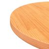 vidaXL Table Top Round Wax Brown &Oslash;19.7x1.0" Solid Wood Pine