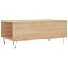 vidaXL Coffee Table Sonoma Oak Engineered Wood Medium Coffee Table
