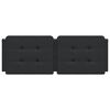 vidaXL Headboard Cushion Black